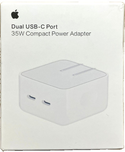 Apple 35w dual - 35w, port